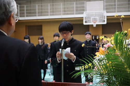 卒業式３